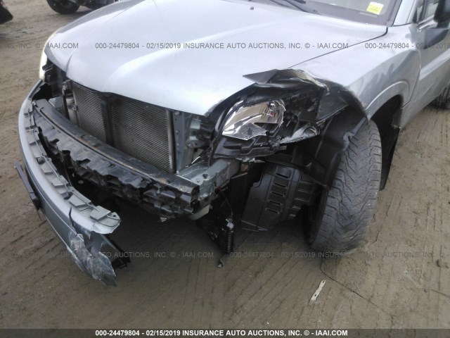 4A4MM21S77E031009 - 2007 MITSUBISHI ENDEAVOR LS GRAY photo 6