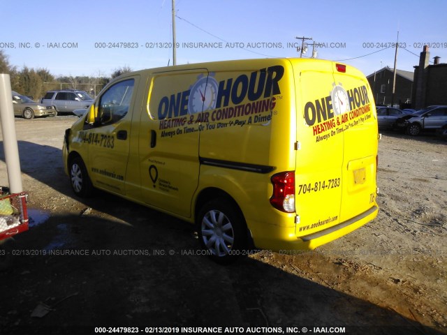 3N6CM0KN3FK716092 - 2015 NISSAN NV200 2.5S/2.5SV YELLOW photo 3