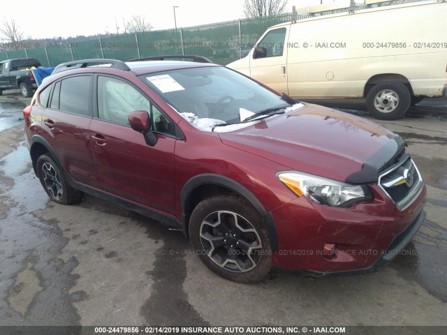 JF2GPACC7EH201488 - 2014 SUBARU XV CROSSTREK 2.0 PREMIUM BURGUNDY photo 1