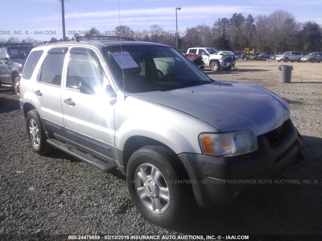 1FMYU03173KE03263 - 2003 FORD ESCAPE XLT SILVER photo 1