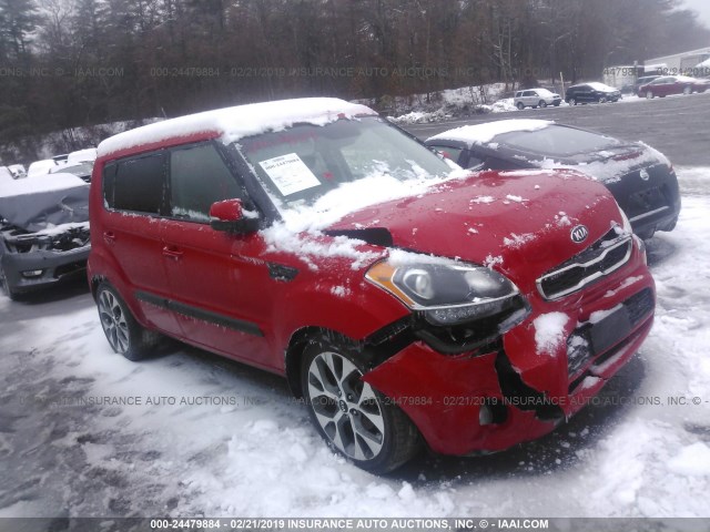 KNDJT2A66D7598005 - 2013 KIA SOUL +/!/SPORT RED photo 1