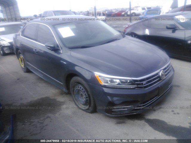 1VWDT7A34HC066536 - 2017 VOLKSWAGEN PASSAT R-LINE GRAY photo 1