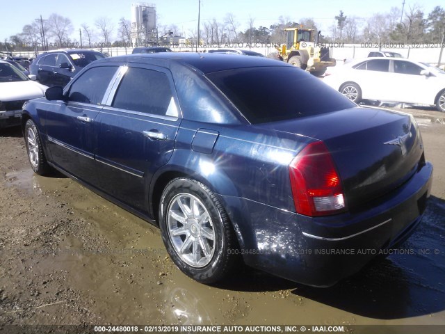 2C3JA53G45H137599 - 2005 CHRYSLER 300 TOURING BLUE photo 3