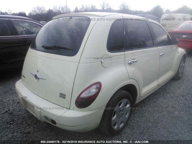 3A4FY58B47T542909 - 2007 CHRYSLER PT CRUISER TOURING WHITE photo 4