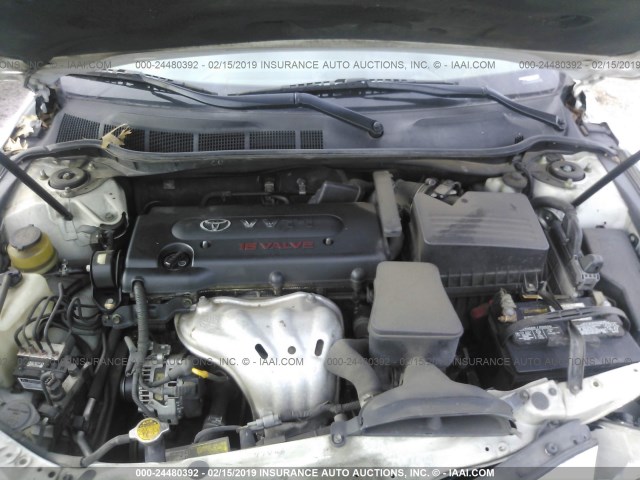 4T1BE46K17U570999 - 2007 TOYOTA CAMRY NEW GENERAT CE/LE/XLE/SE WHITE photo 10