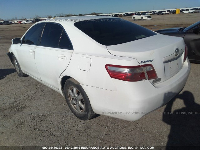 4T1BE46K17U570999 - 2007 TOYOTA CAMRY NEW GENERAT CE/LE/XLE/SE WHITE photo 3