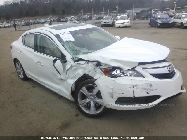 19VDE1F30FE000938 - 2015 ACURA ILX 20 WHITE photo 1