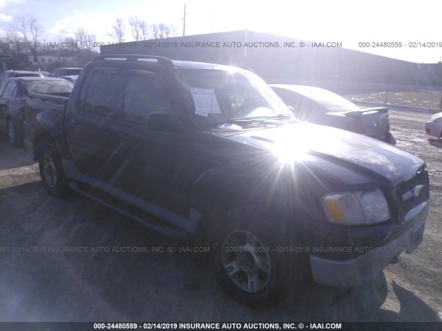 1FMDU77E33UB16527 - 2003 FORD EXPLORER SPORT TR  BLACK photo 1