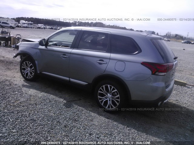 JA4AD2A35JZ055922 - 2018 MITSUBISHI OUTLANDER ES GRAY photo 3