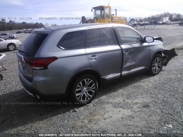 JA4AD2A35JZ055922 - 2018 MITSUBISHI OUTLANDER ES GRAY photo 4