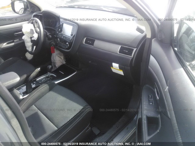 JA4AD2A35JZ055922 - 2018 MITSUBISHI OUTLANDER ES GRAY photo 5