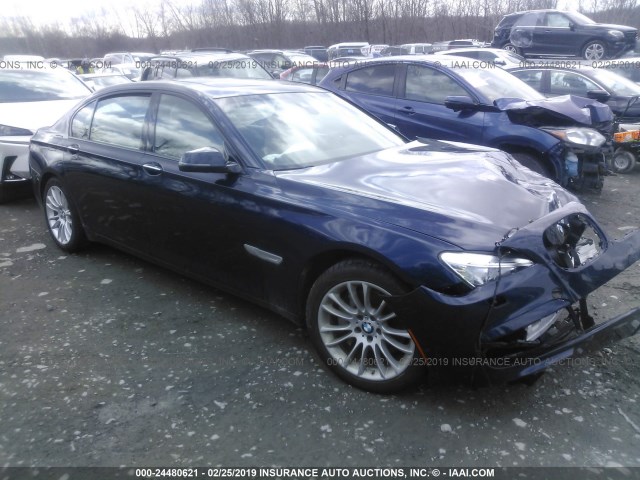 WBAYF4C54FGS99036 - 2015 BMW 740 LXI BLUE photo 1