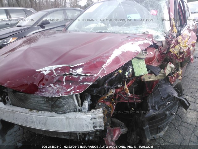 1N4AL3AP0HC266448 - 2017 NISSAN ALTIMA 2.5/S/SV/SL/SR RED photo 6