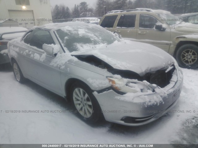 1C3BC2EB7BN542793 - 2011 CHRYSLER 200 TOURING SILVER photo 1