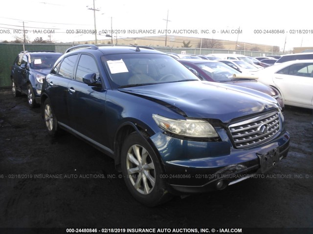 JNRAS08U46X103220 - 2006 INFINITI FX35 BLUE photo 1