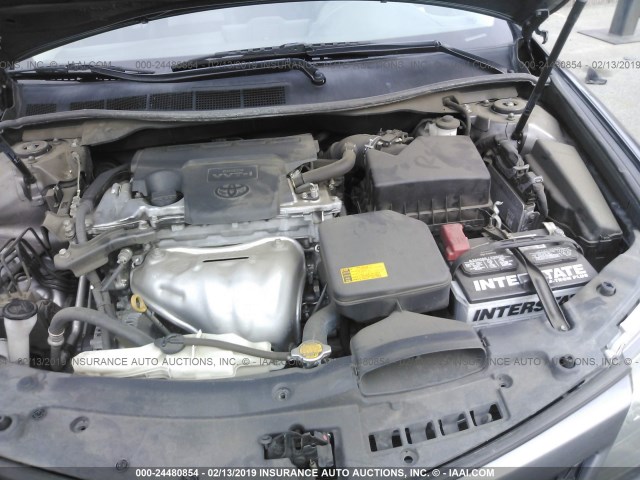 4T1BF1FK5EU383063 - 2014 TOYOTA CAMRY L/SE/LE/XLE 灰色 照片 10