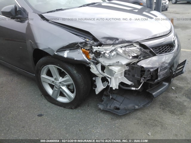 4T1BF1FK5EU383063 - 2014 TOYOTA CAMRY L/SE/LE/XLE 灰色 照片 6