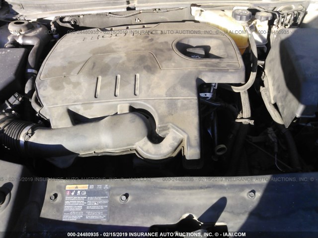 1G1ZC5E14BF374939 - 2011 CHEVROLET MALIBU 1LT თაფლისფერი ფოტო 10