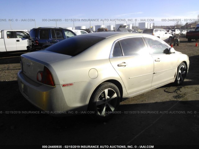 1G1ZC5E14BF374939 - 2011 CHEVROLET MALIBU 1LT თაფლისფერი ფოტო 4