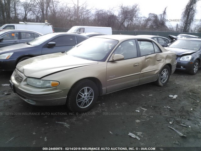 2G4WB55K711273420 - 2001 BUICK REGAL LS GOLD photo 2