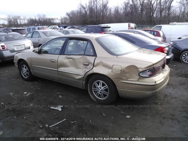 2G4WB55K711273420 - 2001 BUICK REGAL LS GOLD photo 3