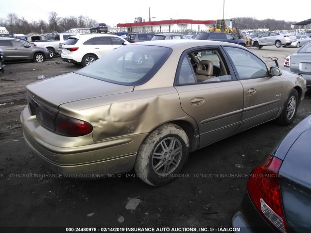 2G4WB55K711273420 - 2001 BUICK REGAL LS GOLD photo 4