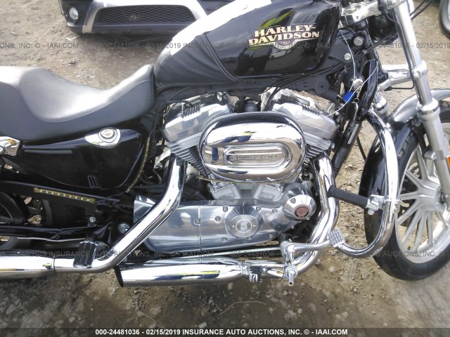 1HD4CR2128K408369 - 2008 HARLEY-DAVIDSON XL883 L BLACK photo 8