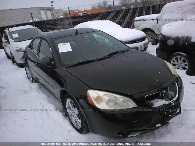 1G2ZH578764225952 - 2006 PONTIAC G6 GT BLACK photo 1