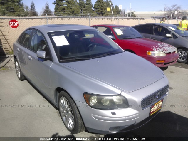 YV1MS390262159531 - 2006 VOLVO S40 2.4I SILVER photo 1