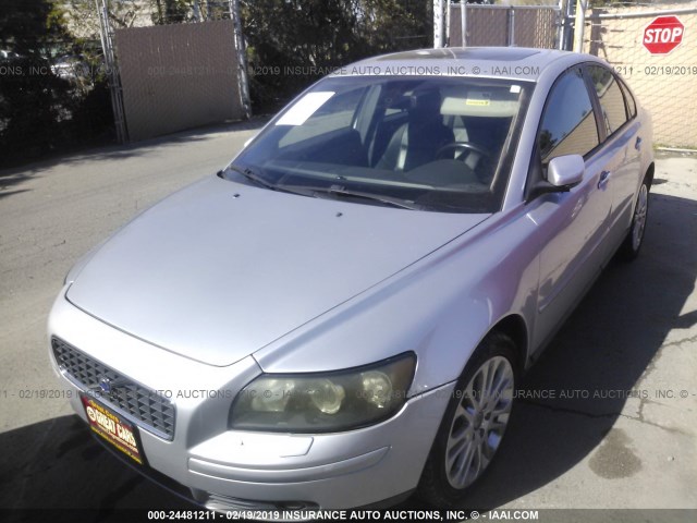 YV1MS390262159531 - 2006 VOLVO S40 2.4I SILVER photo 2