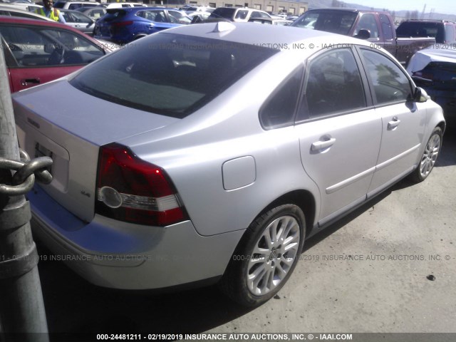 YV1MS390262159531 - 2006 VOLVO S40 2.4I SILVER photo 4