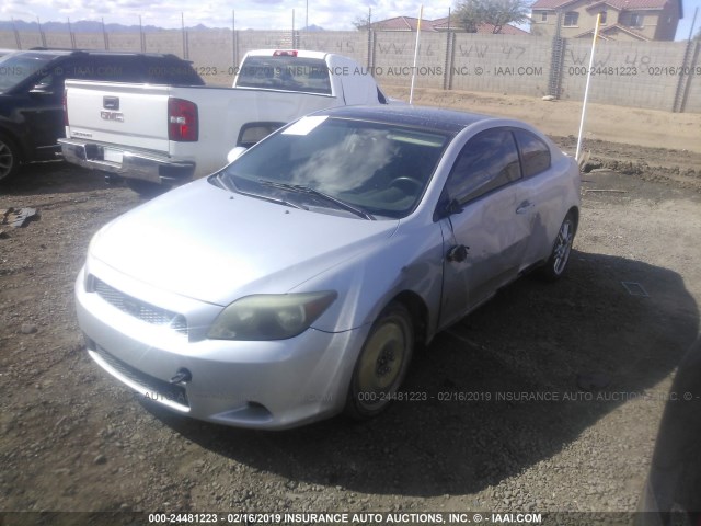 JTKDE177X50051033 - 2005 TOYOTA SCION TC ვერცხლისფერი ფოტო 2