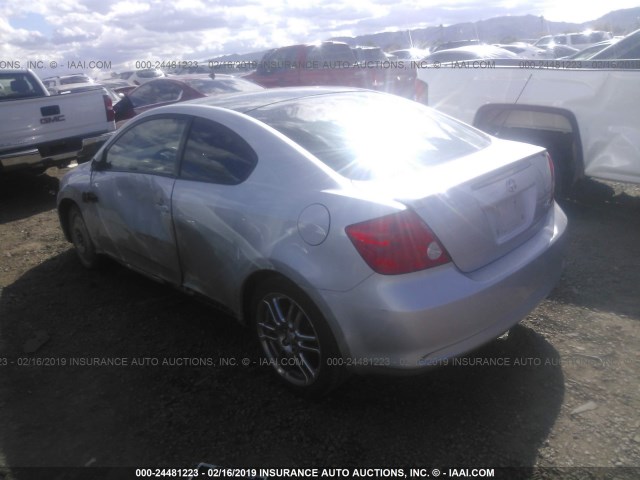 JTKDE177X50051033 - 2005 TOYOTA SCION TC ვერცხლისფერი ფოტო 3
