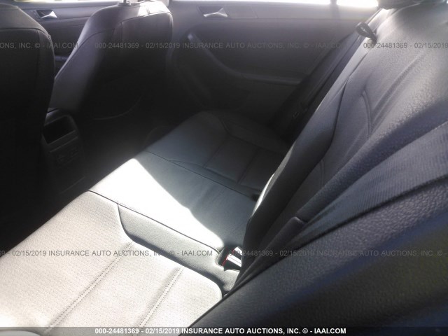 3VWDX7AJ7BM054812 - 2011 VOLKSWAGEN JETTA SE GRAY photo 8