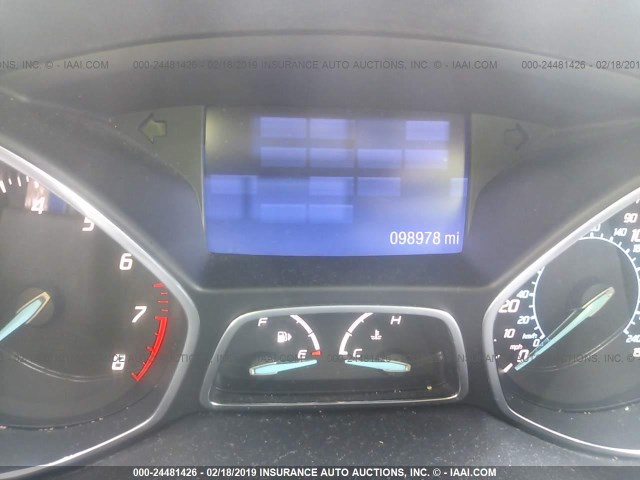 1FMCU0F7XDUB60421 - 2013 FORD ESCAPE S BLUE photo 7