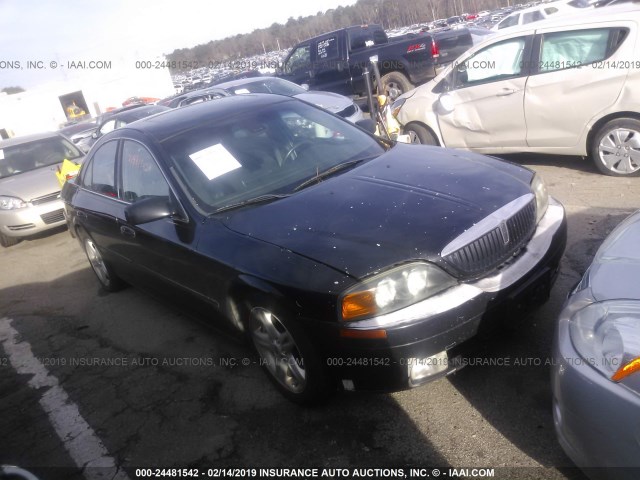 1LNHM87A22Y714085 - 2002 LINCOLN LS أسود صورة 1