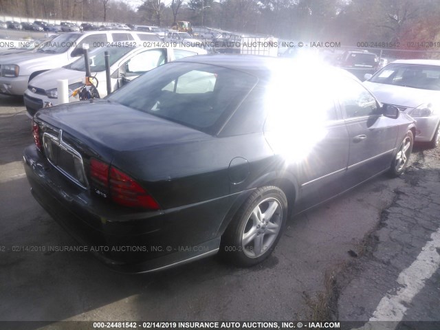 1LNHM87A22Y714085 - 2002 LINCOLN LS أسود صورة 4