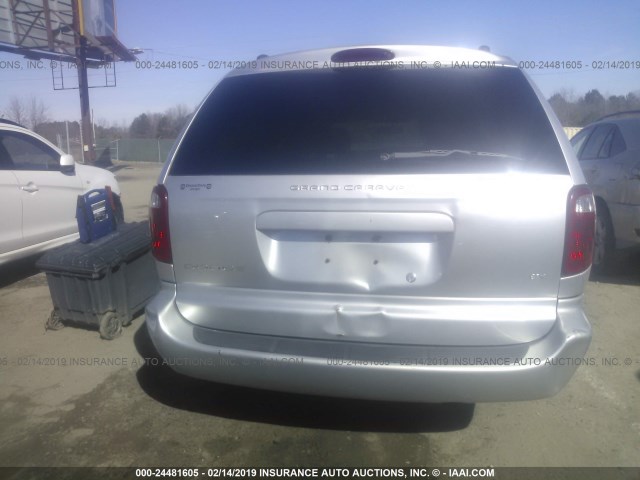 2D4GP74L93R200590 - 2003 DODGE GRAND CARAVAN EX SILVER photo 6