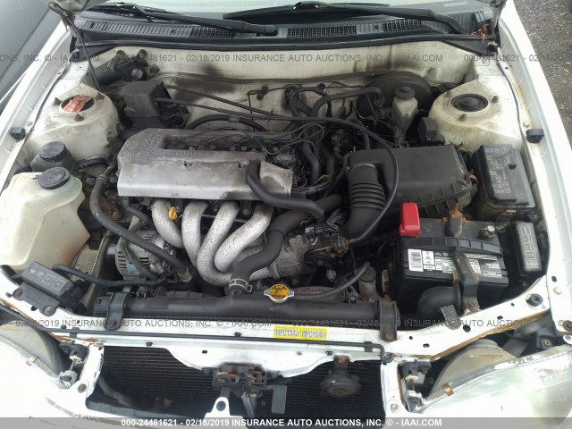 2T1BR12E6XC140969 - 1999 TOYOTA COROLLA VE/CE/LE WHITE photo 10