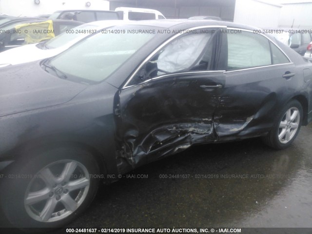4T1BE46K49U354499 - 2009 TOYOTA CAMRY SE/LE/XLE 灰色 照片 6