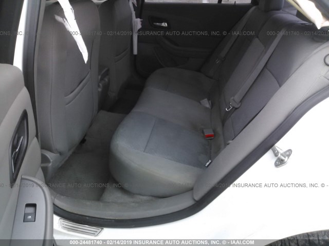 1G11B5SAXDF271631 - 2013 CHEVROLET MALIBU LS WHITE photo 8