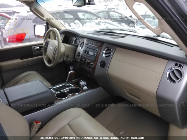 1FMFU18548LA22108 - 2008 FORD EXPEDITION EDDIE BAUER GRAY photo 5