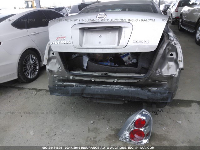 1N4AL11D66C243912 - 2006 NISSAN ALTIMA S/SL GOLD photo 6