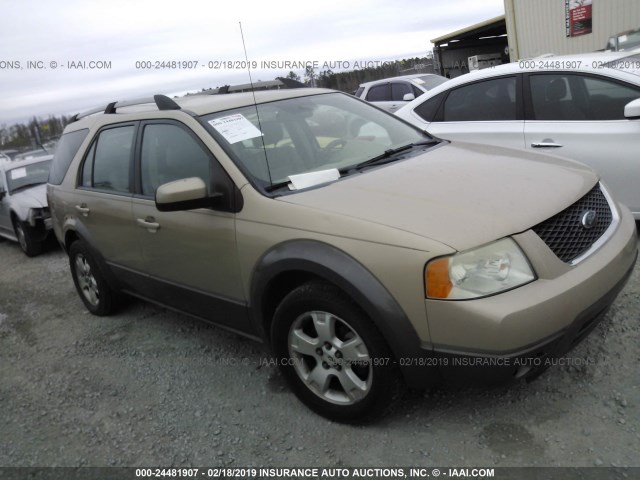 1FMZK02187GA09310 - 2007 FORD FREESTYLE SEL GOLD photo 1