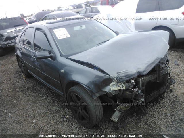 3VWSE69MX3M113875 - 2003 VOLKSWAGEN JETTA GLS GRAY photo 1