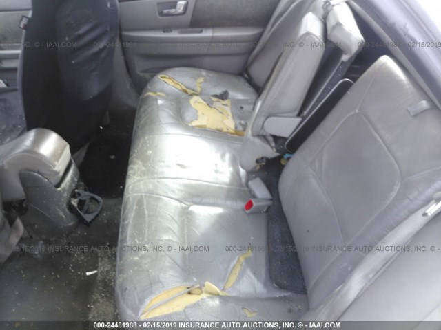 1FAFP55U91A162113 - 2001 FORD TAURUS SES ვერცხლისფერი ფოტო 8