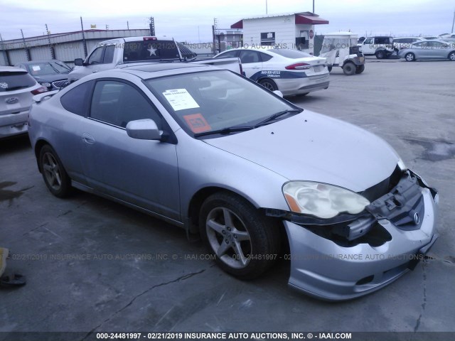 JH4DC53082C005755 - 2002 ACURA RSX TYPE-S SILVER photo 1