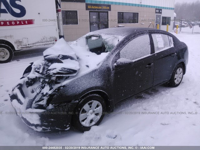 3N1AB61E68L623863 - 2008 NISSAN SENTRA 2.0/2.0S/2.0SL BLACK photo 2