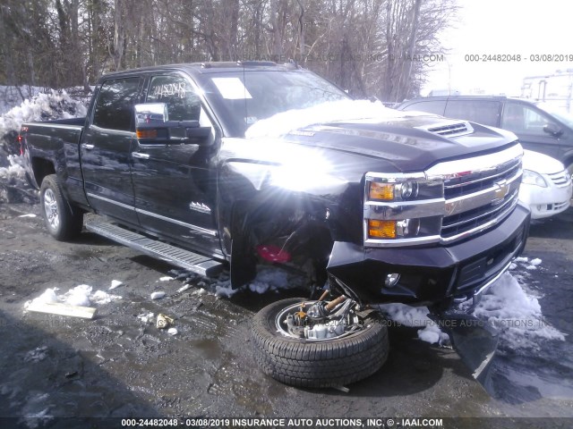 1GC4K1EY3JF206301 - 2018 CHEVROLET SILVERADO K3500 HIGH COUNTRY BLACK photo 1