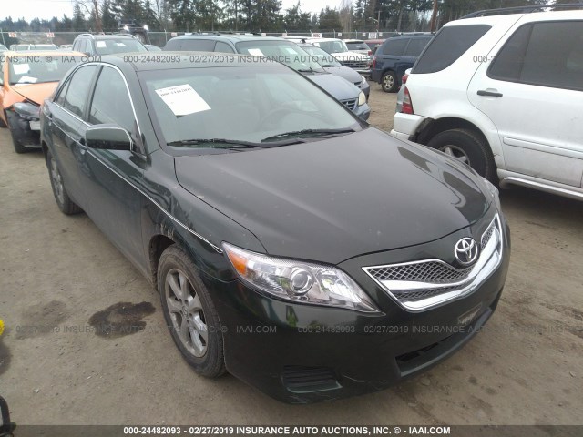 4T1BF3EK8BU738087 - 2011 TOYOTA CAMRY SE/LE/XLE 绿色 照片 1